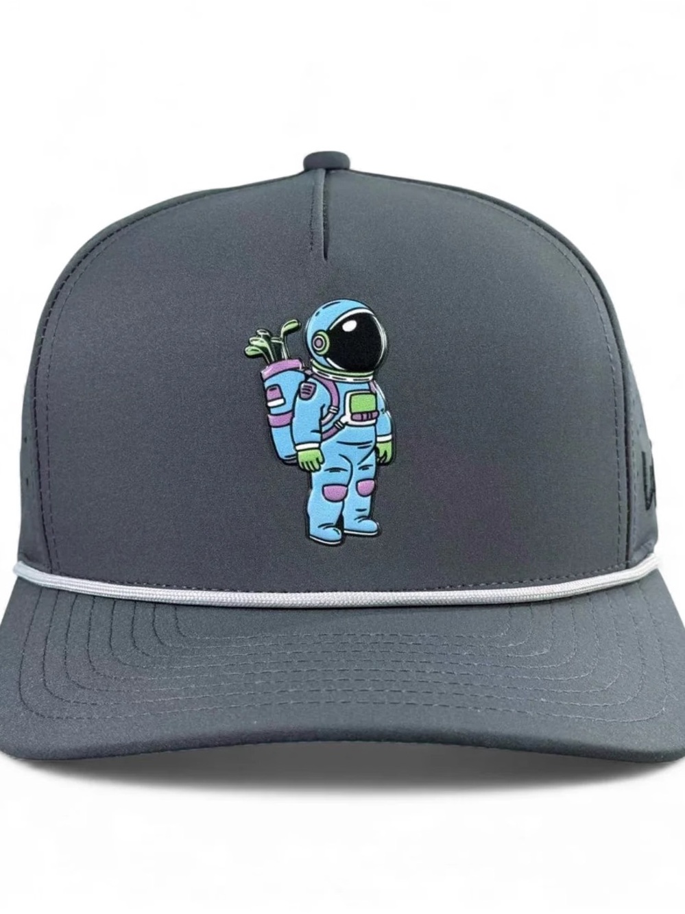 Astronaut Walker Golf Snapback Hat with Magnetic Marker